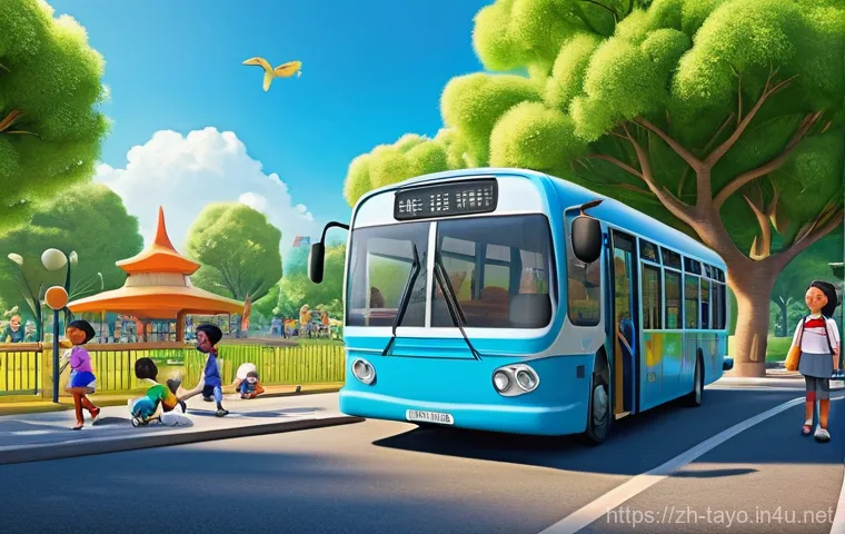 타요의 수익 구조 - **Prompt 1: Friendship and Learning in the City Park**
    A vibrant 3D animated scene featuring The...