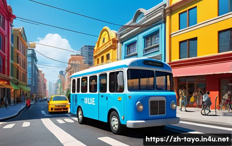 타요와 포코요 비교 - **Prompt for Tayo the Little Bus inspired image:**
    "A vibrant 3D animated scene depicting Tayo t...