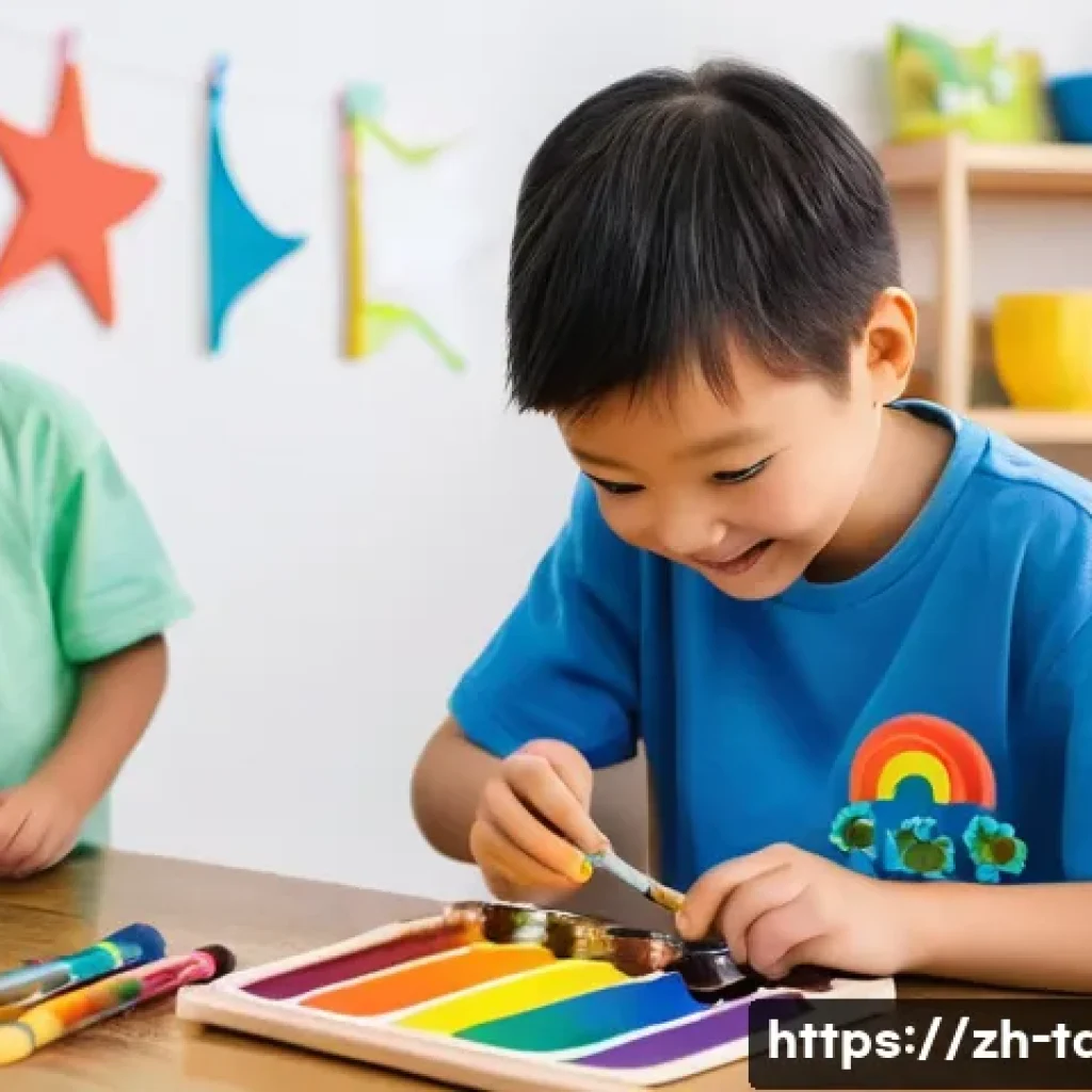 타요 캐릭터 개인화 - **Prompt 1: Joyful Tayo Customization at Home**
    "A cozy indoor scene with warm, natural lighting...